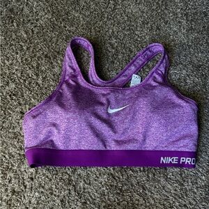 Nike Pro Purple Sports Bra